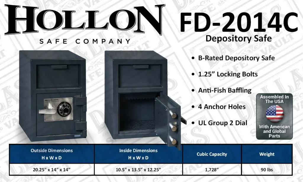 FD2014C Depository Safe